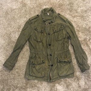 Woman’s Free People anorak military jacket, small